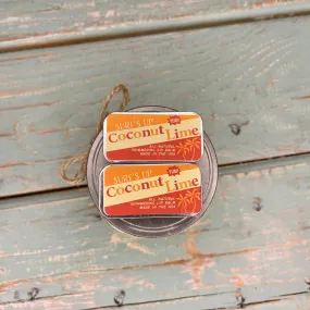 - Coconut Lime Shimmering Lip Balm