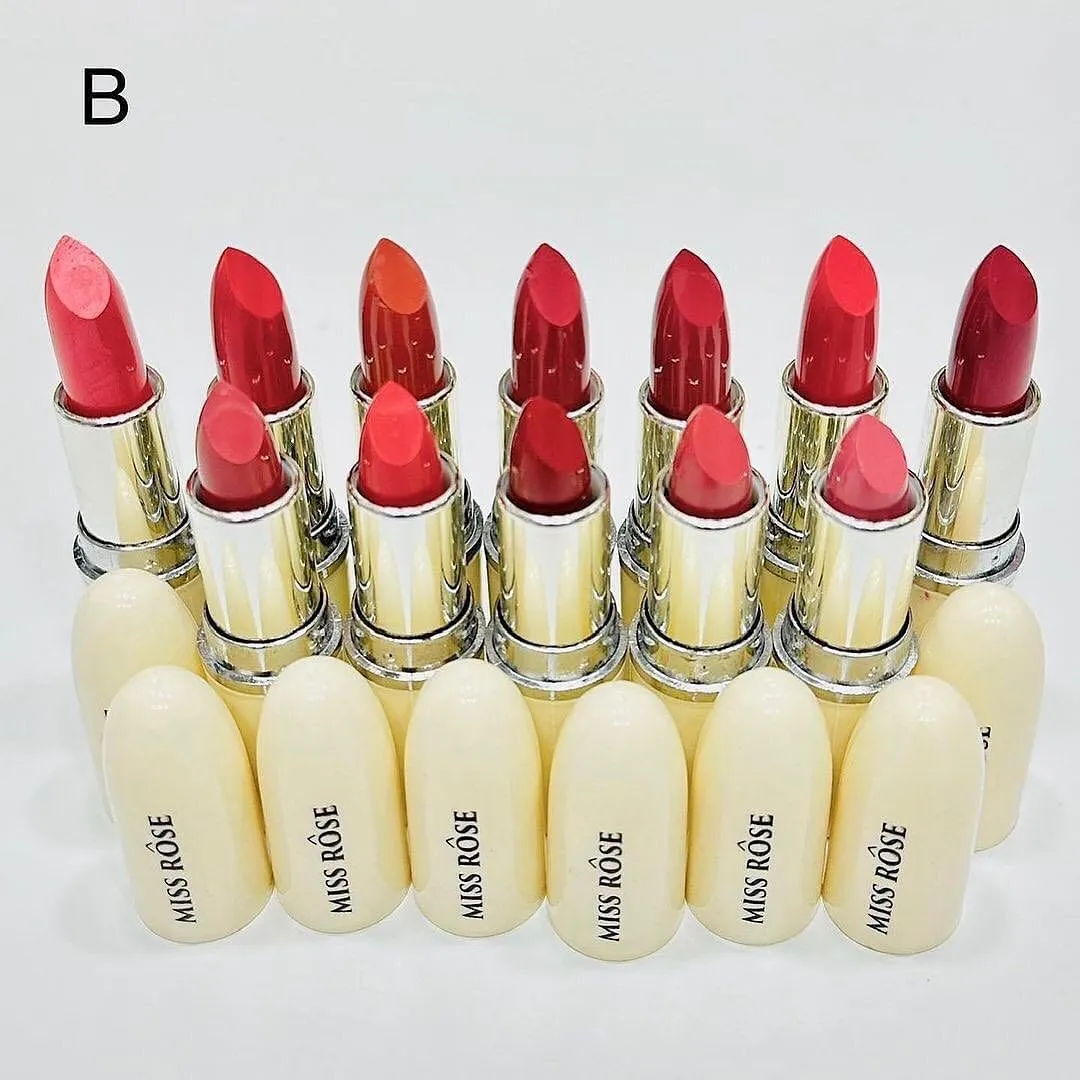 12pcs Matte High Quality Lipsticks