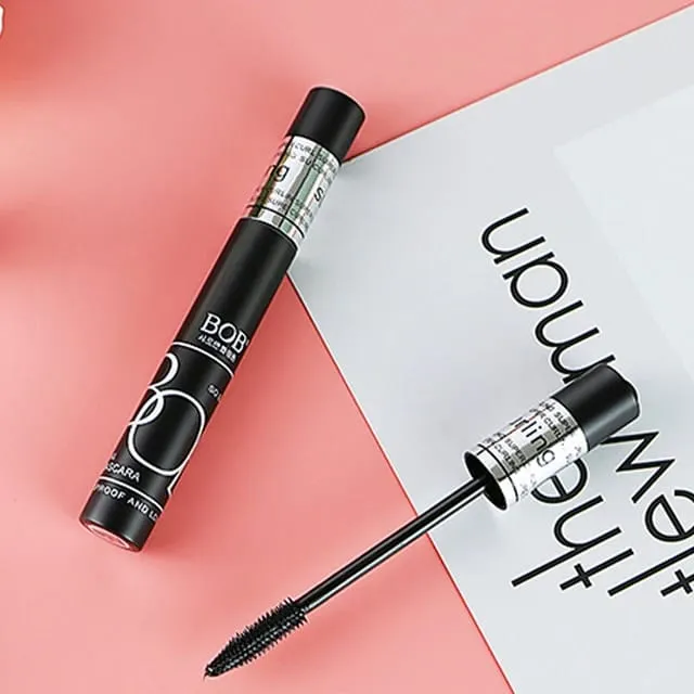 3D Mascara Lengthening Black Lash Eyelash Extension Eye Lashes Brush Beauty Makeup Long-wearing Gold Color Mascara