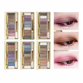 9 Colors Diamond Bright Eyeshadow Nude Smoky Palette Cosmetics Set