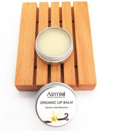 Airmid Natural Handmade Soap Organic Vanilla Lip Balm
