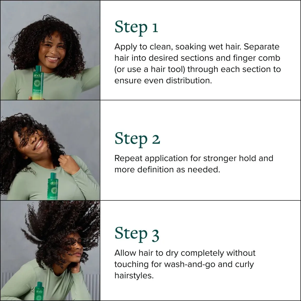 Anti-Breakage Curl Defining Gelly Custard