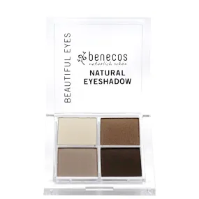 Benecos Natural Quattro Eyeshadow Coffee & Cream 8g