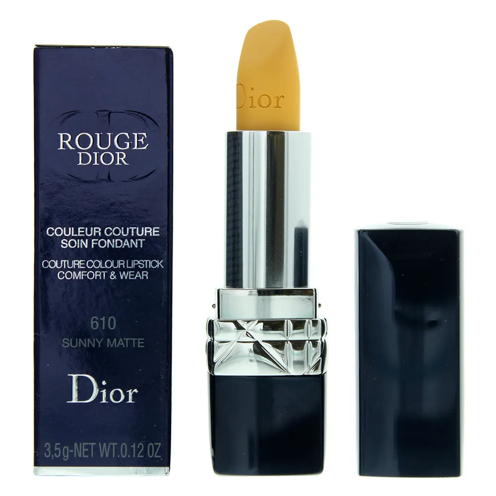 Dior Rouge Dior Couture Colour Comfort  Wear 610 Sunny Matte Lipstick 3.5g