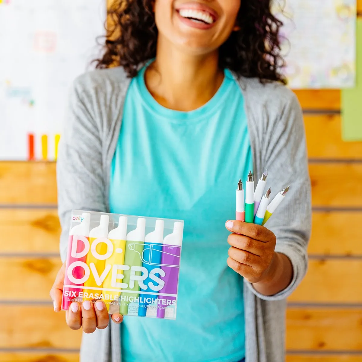Do-Overs Erasable Highlighters - Set of 6