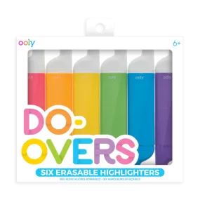 Do-overs Erasable Highlighters