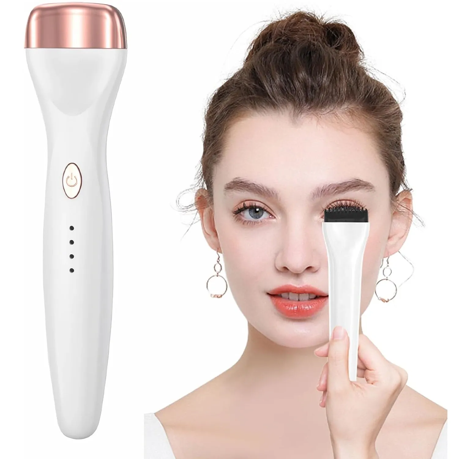 Electric Eyelash Curler with Ergonomic Design