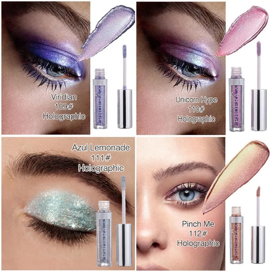 Eye Shadow 12 Color Makeup  1pc Magnificent Metals Glitter and Glow Liquid