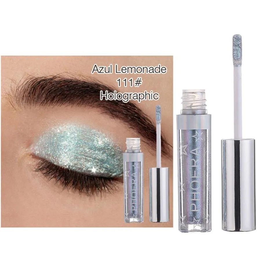 Eye Shadow 12 Color Makeup  1pc Magnificent Metals Glitter and Glow Liquid