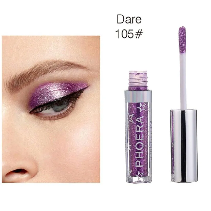 Eye Shadow 12 Color Makeup  1pc Magnificent Metals Glitter and Glow Liquid