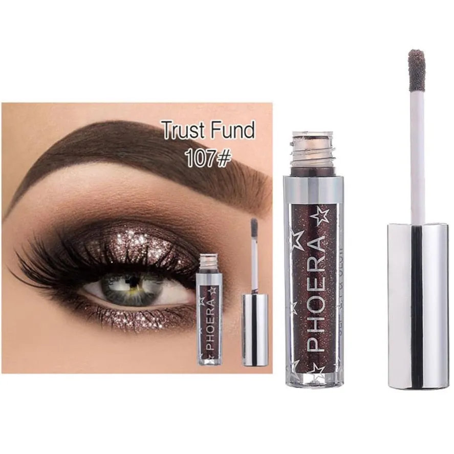 Eye Shadow 12 Color Makeup  1pc Magnificent Metals Glitter and Glow Liquid