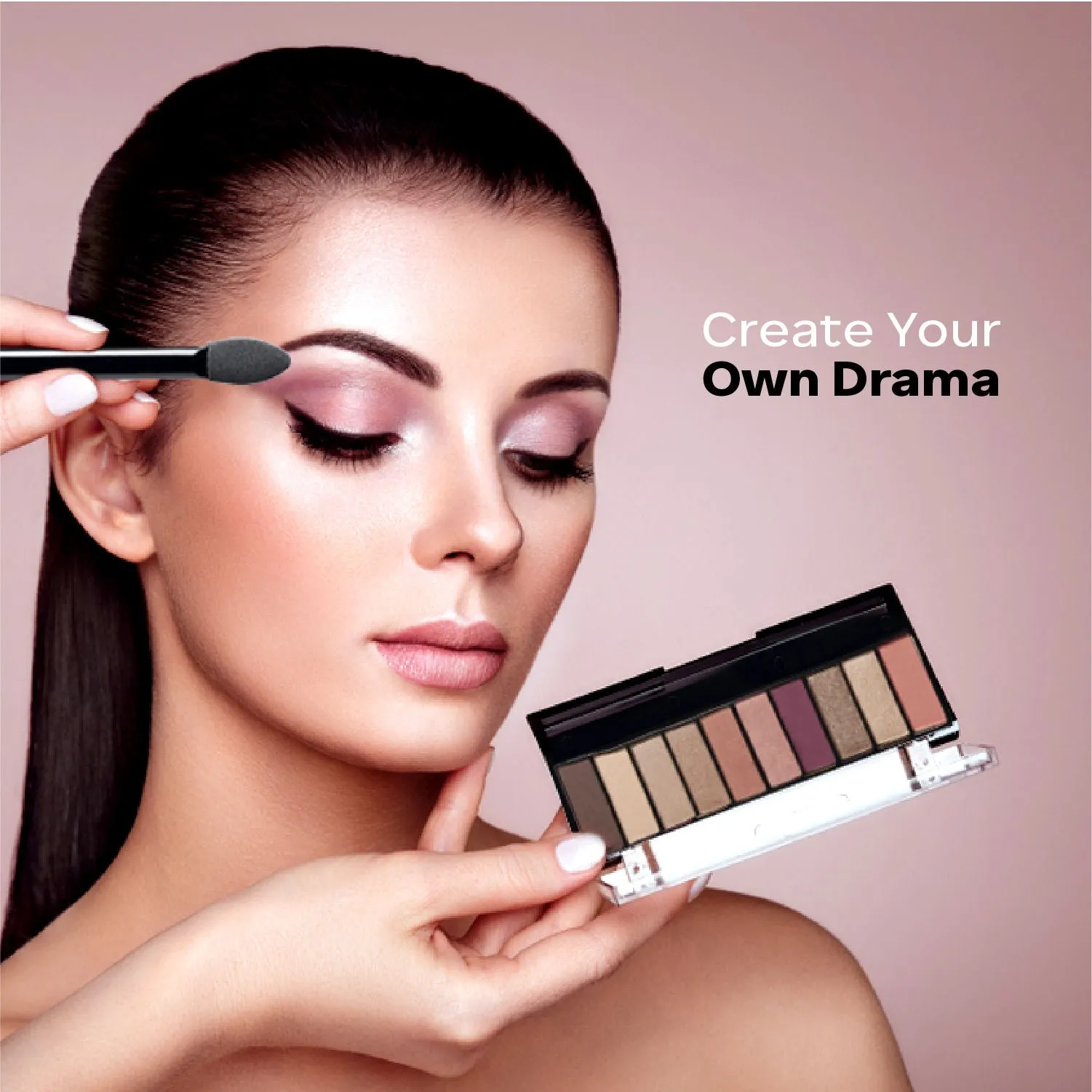 Faces Canada Ultime Pro Eye Shadow Palette - Rose 02 (10 g)