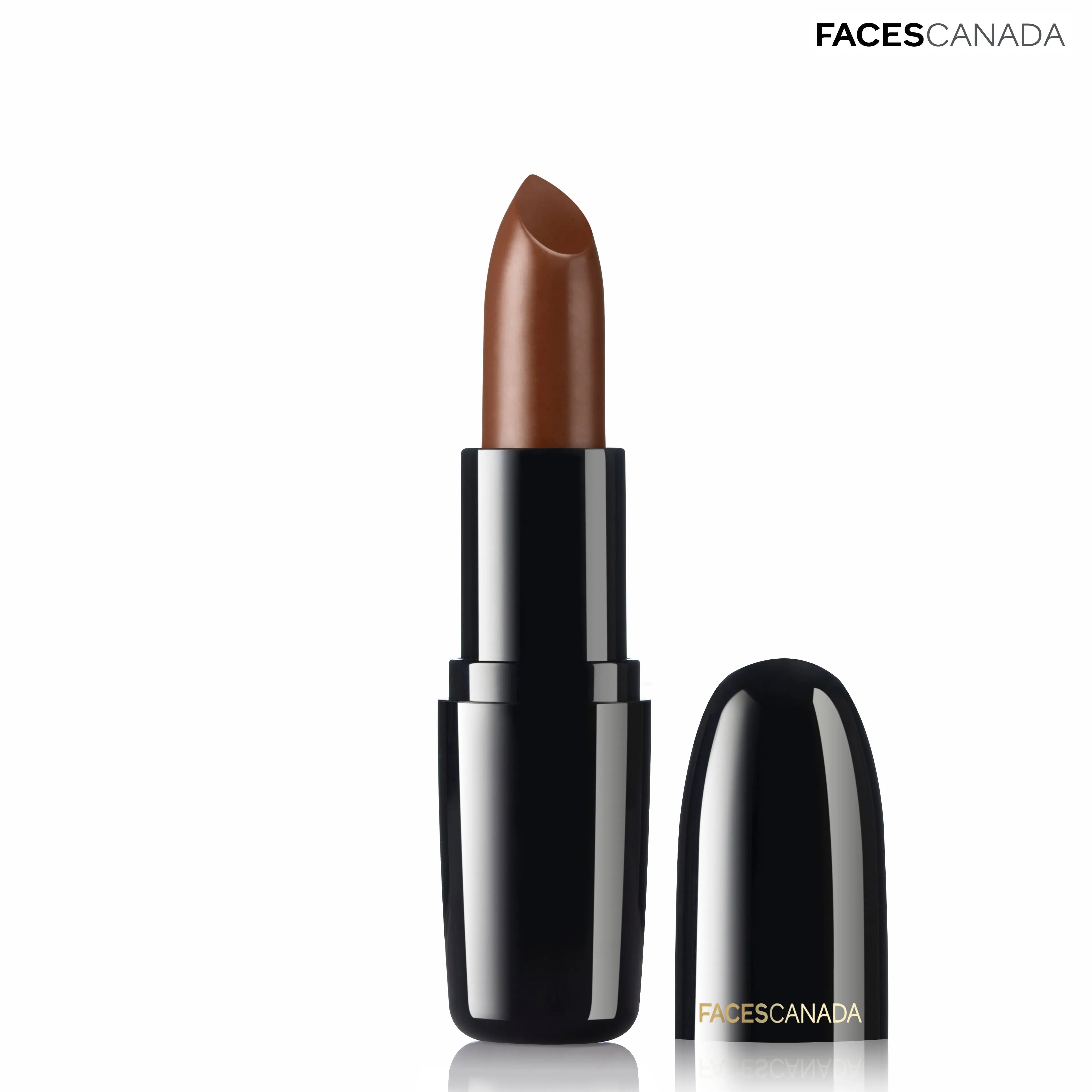 Faces Canada Weightless Creme Lipstick |Jojoba and Almond Oil enriched | Highly pigmented | Smooth One Stroke Color | Natural Brown 4g