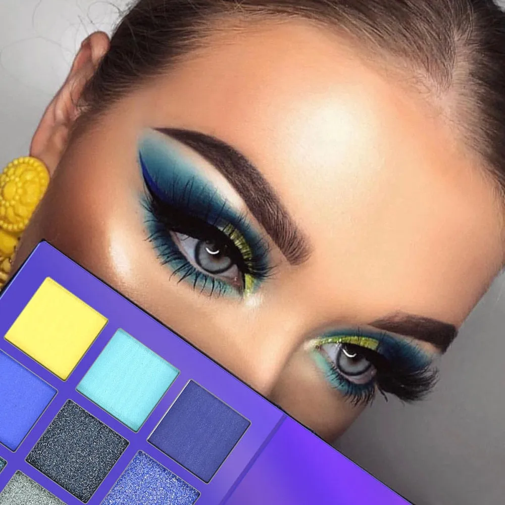 Fashion Matte Eye shadow Cream Makeup Party Palette Shimmer Set 9 Colors