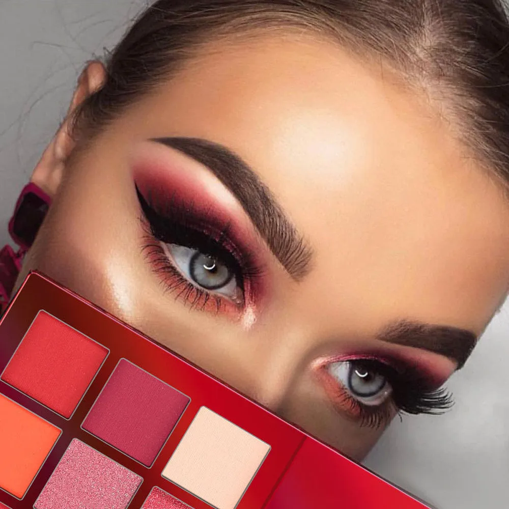 Fashion Matte Eye shadow Cream Makeup Party Palette Shimmer Set 9 Colors