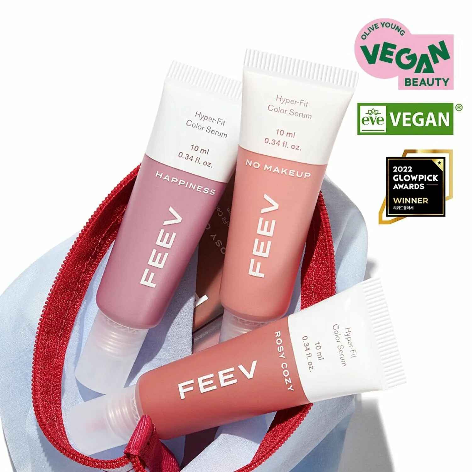 FEEV Hyper-Fit Color Serum Mini 10mL 피브 하이퍼-핏 컬러 세럼 미니 10mL