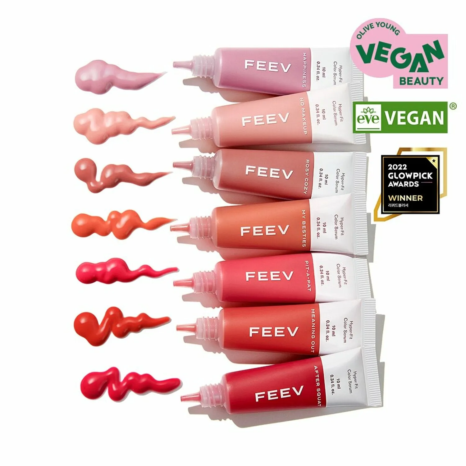 FEEV Hyper-Fit Color Serum Mini 10mL 피브 하이퍼-핏 컬러 세럼 미니 10mL