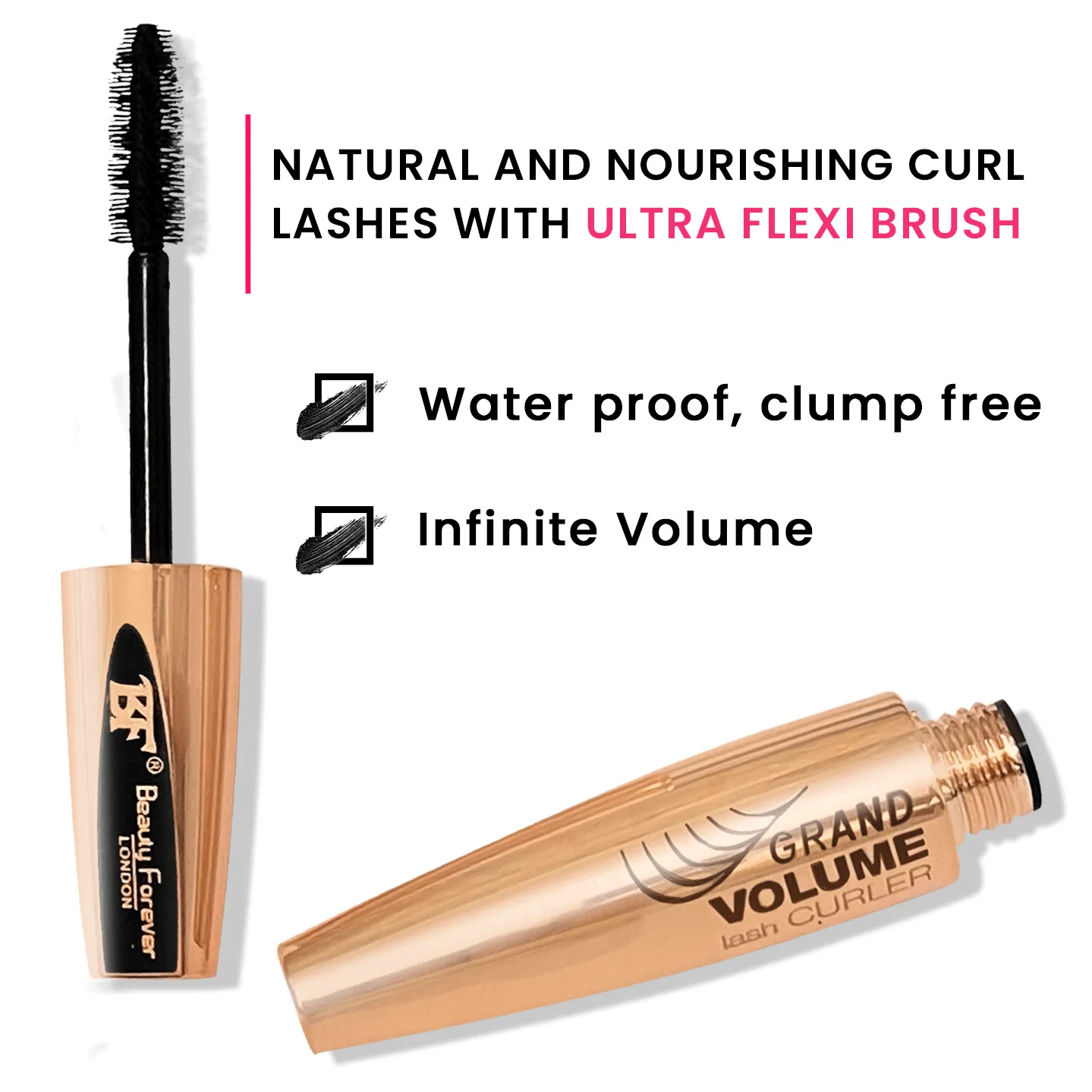 Grand Volume Lash Curler Mascara