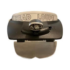 Head Mount Loupe with Illuminating Visor