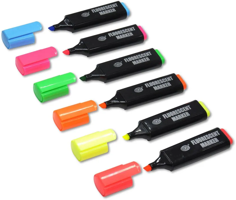 Highlighter (FIS) Blue / Green / Orange / Pink / Red / Yellow