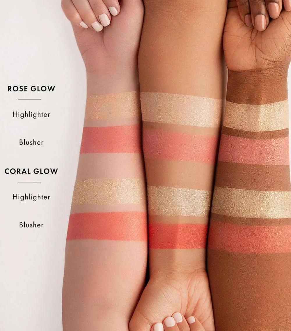 Iconic London - Silk Glow Duo - Coral Glow