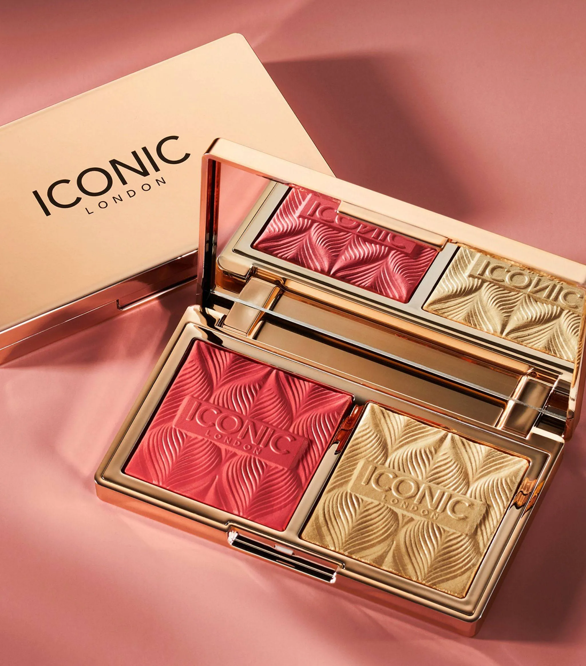 Iconic London - Silk Glow Duo - Coral Glow