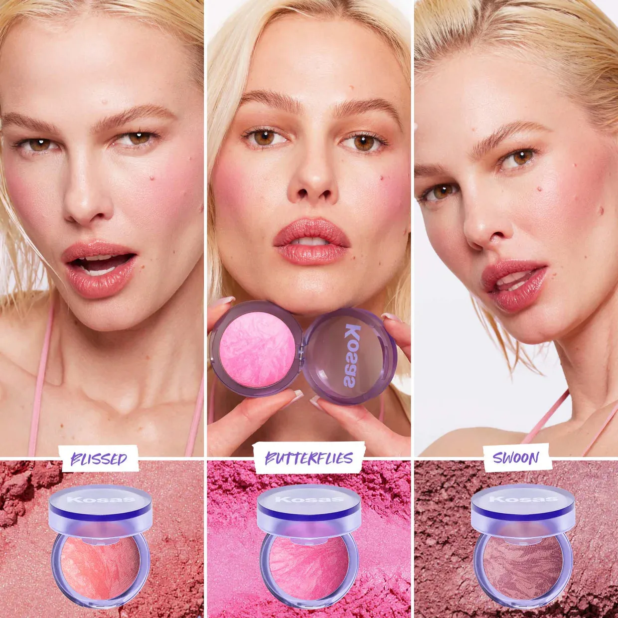 Kosas - Blush is Life Baked Dimensional   Brightening Blush - Blissed