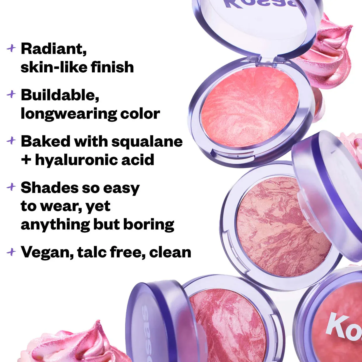Kosas - Blush is Life
Baked Dimensional   Brightening Blush - Swoon