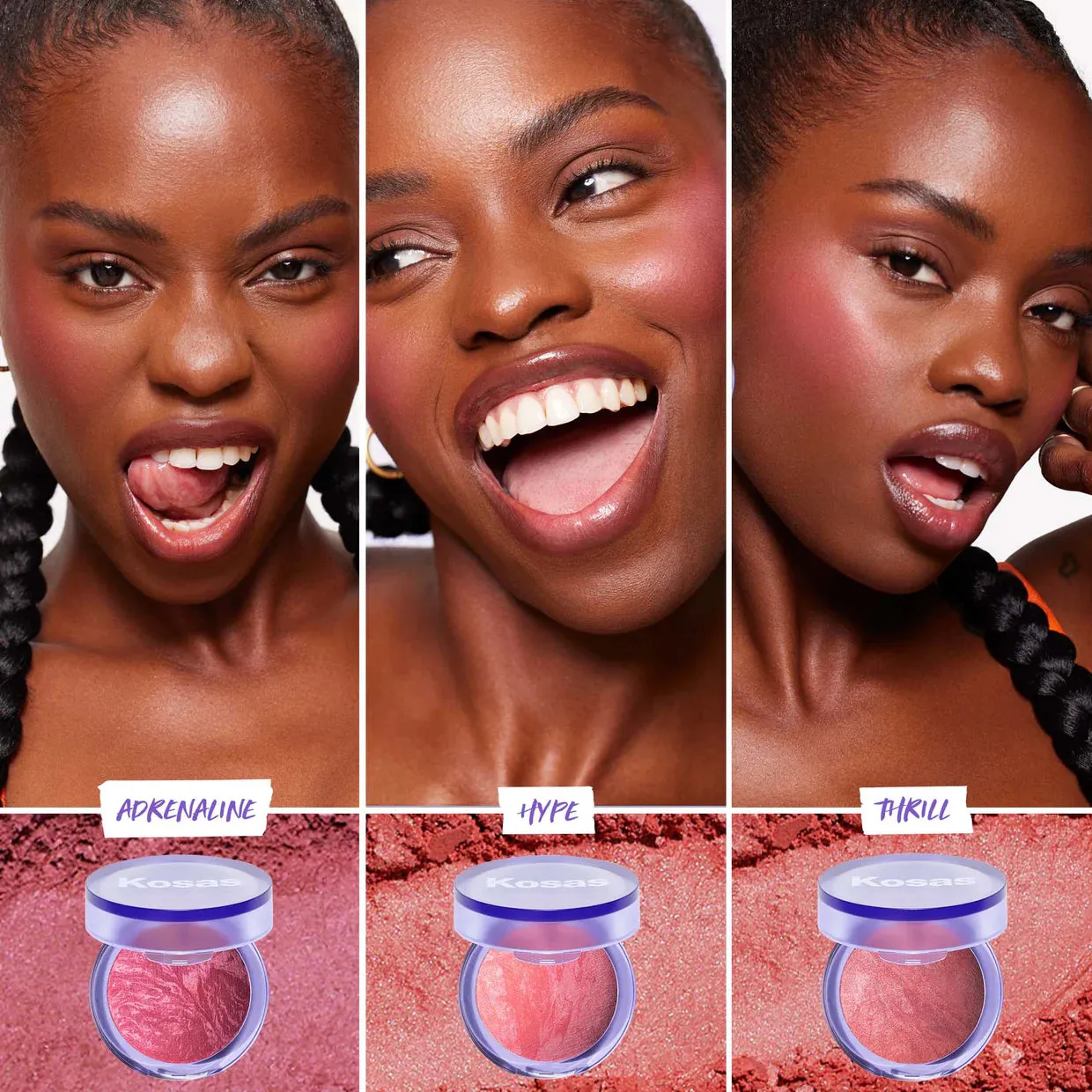 Kosas - Blush is Life
Baked Dimensional   Brightening Blush - Swoon