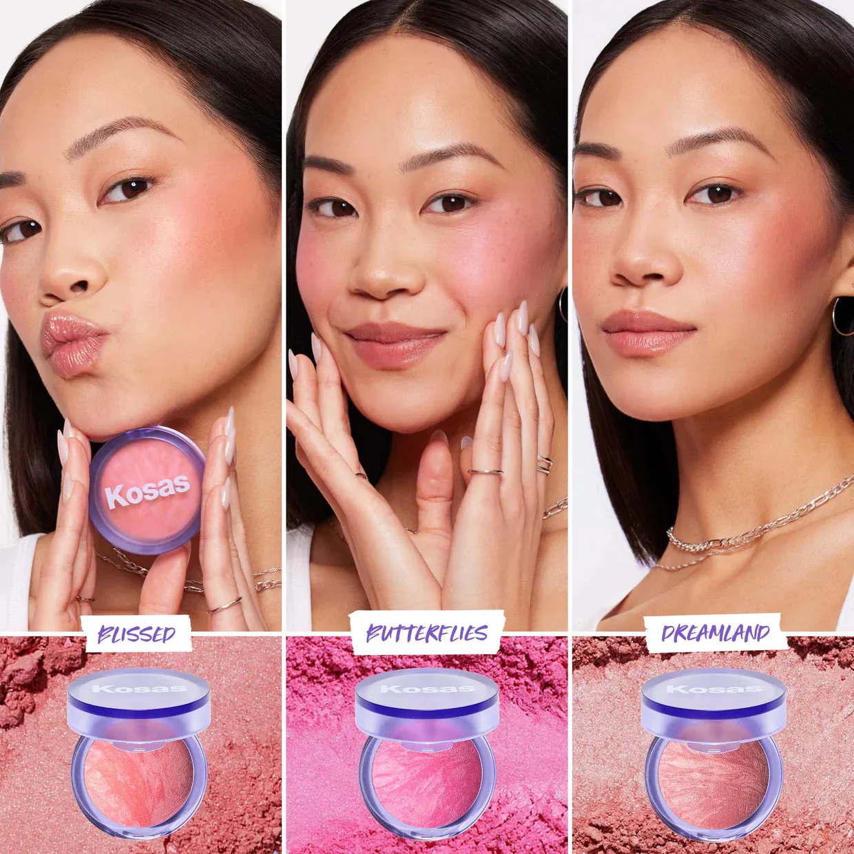 Kosas - Blush is Life
Baked Dimensional   Brightening Blush - Swoon