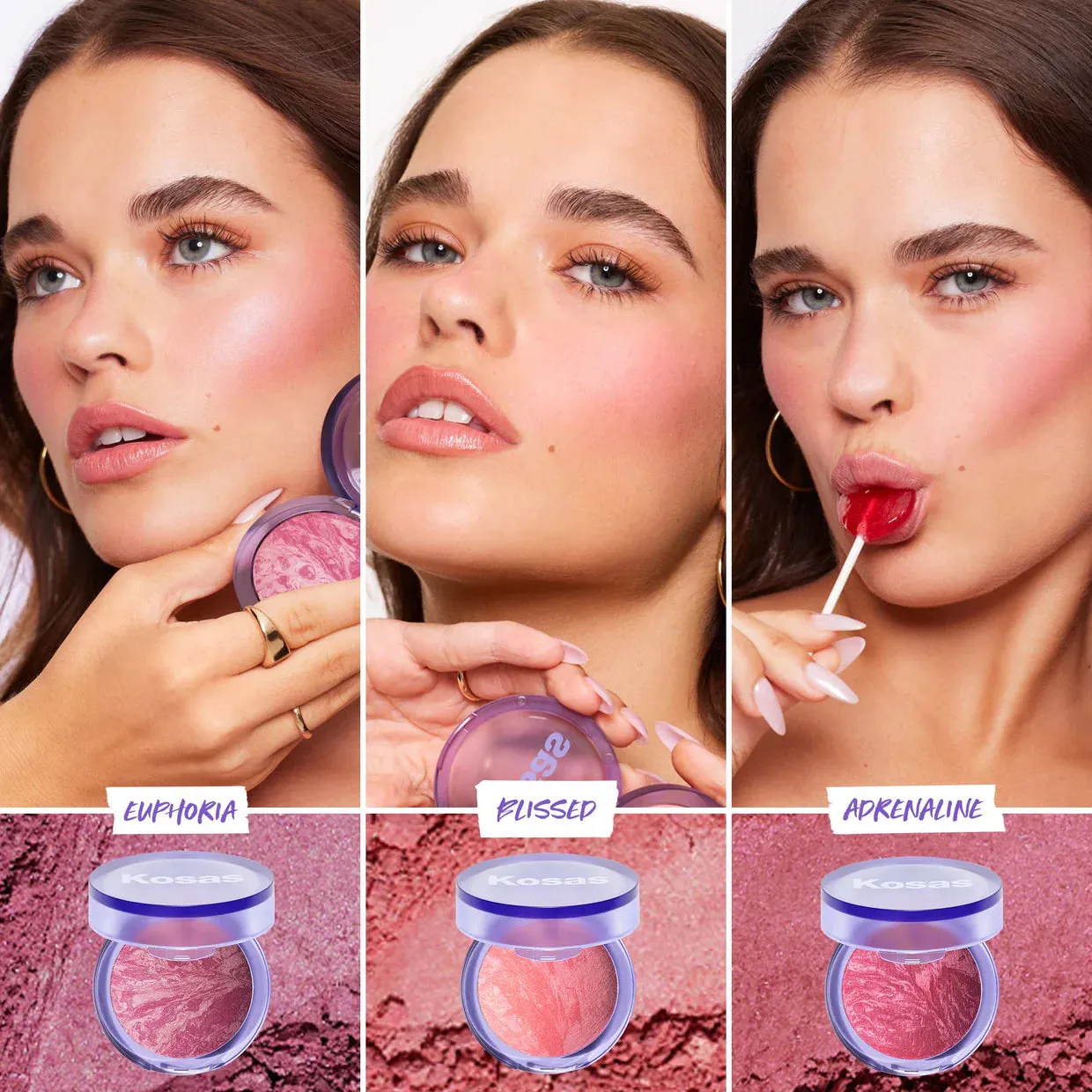 Kosas - Blush is Life
Baked Dimensional   Brightening Blush - Swoon