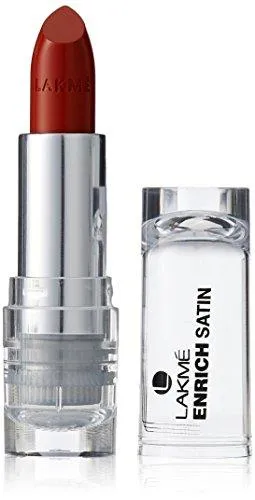 Lakme Enrich Satins Lip Color, Shade R365, 4.3 g