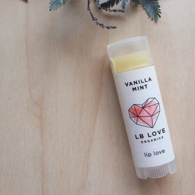 LB Love Organic Lip Balms