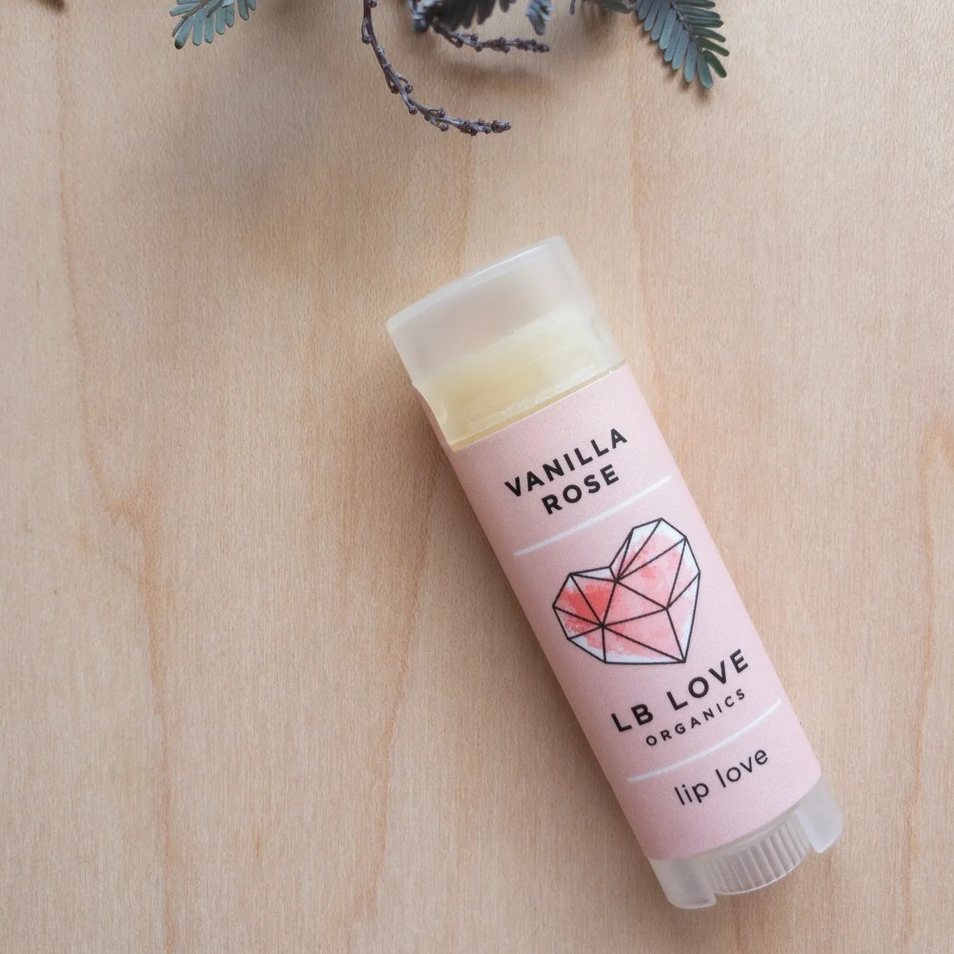 LB Love Organic Lip Balms