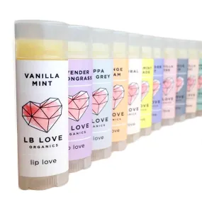 LB Love Organic Lip Balms