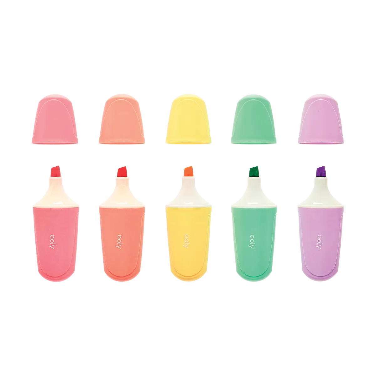 Le Bonbon Pâtisserie Pastel Highlighters - Set of 5