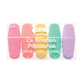 Le Bonbon Pâtisserie Pastel Highlighters - Set of 5