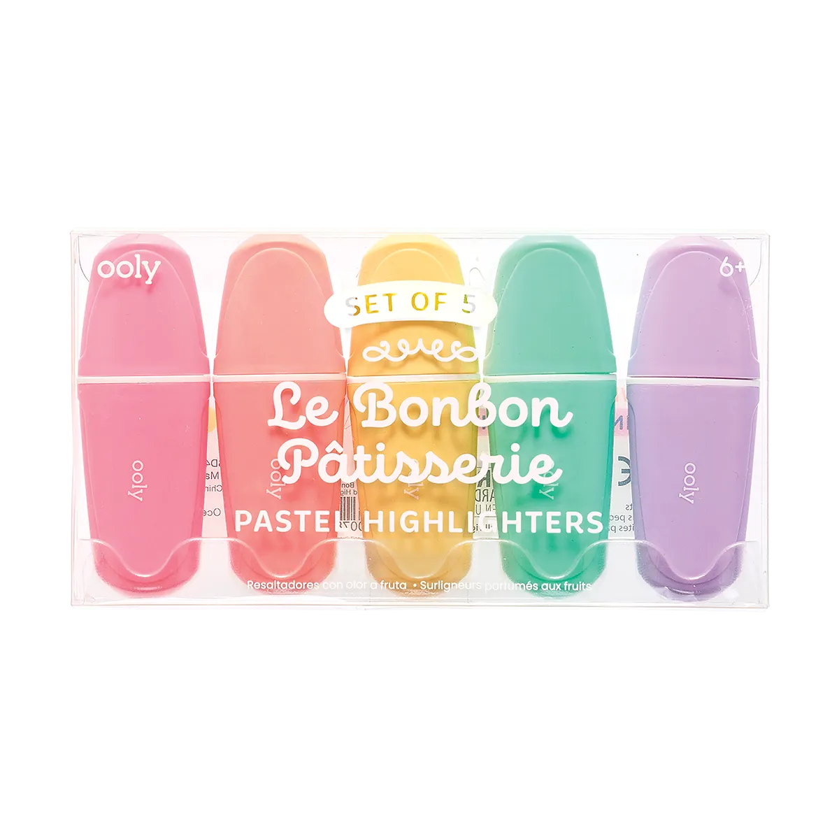 Le Bonbon Pâtisserie Pastel Highlighters - Set of 5