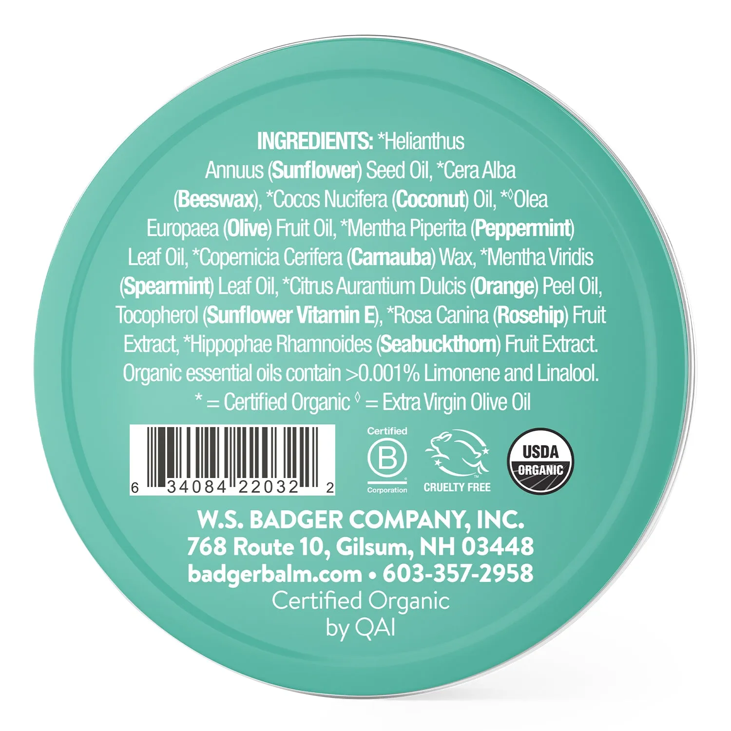 Lip Butter Tin - Highland Mint - DISCONTINUED