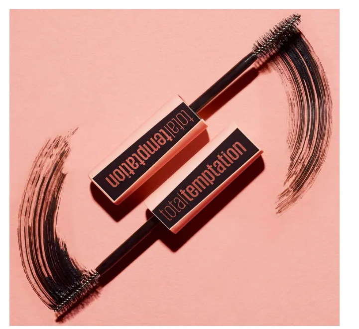 Maybelline New York Total Temptation Washable Mascara, Blackest Black, 0.27 fl. oz.