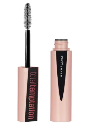 Maybelline New York Total Temptation Washable Mascara, Blackest Black, 0.27 fl. oz.