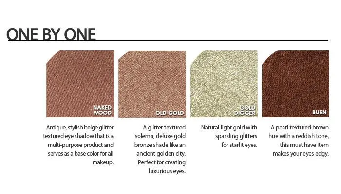 MustaeV - Quad Shadow Palette - Nude
