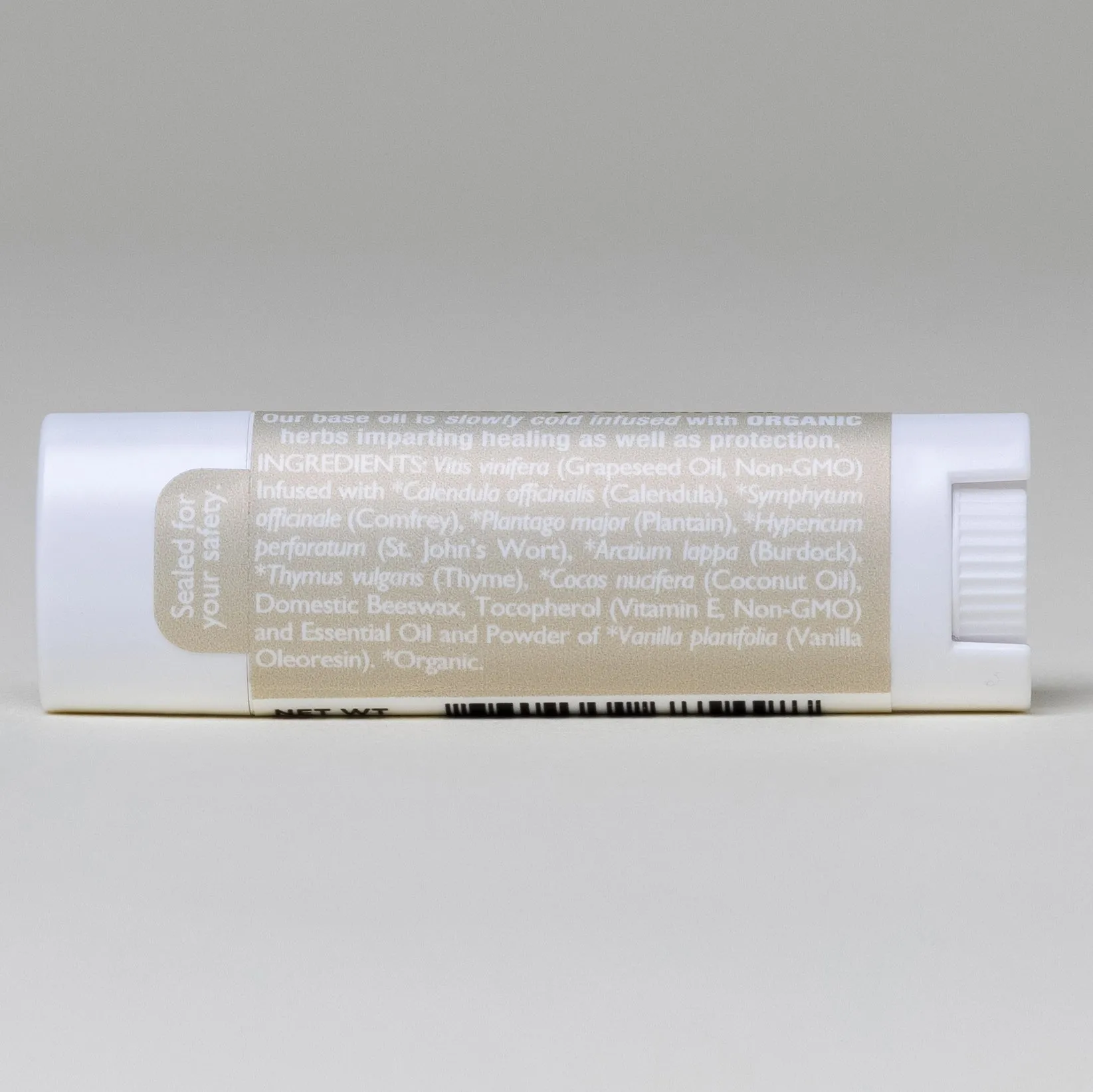 Natural Lip Balm 3 Pack, Vanilla, Earl Grey, Mintyliptus