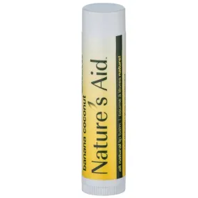 Nature's Aid True Natural Lip Balm Banana Coconut 4.25g