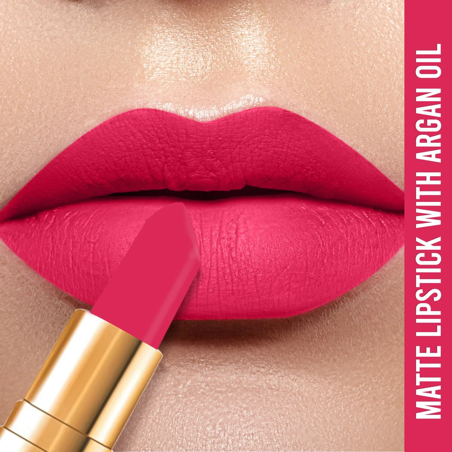 NY Bae Argan Oil Infused Matte Lipstick Runway Range Pink - Play Up 14 (4.5 g)