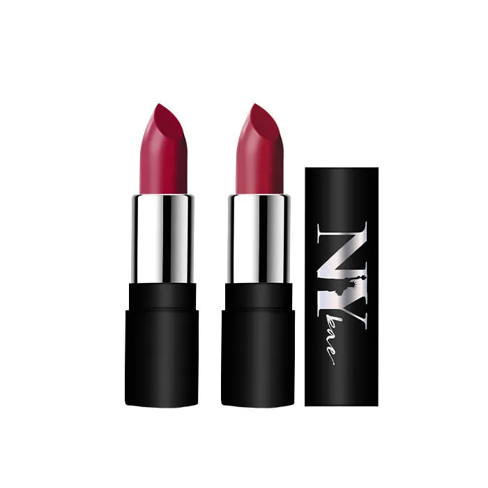 NY Bae Runway Matte Dual Lipstick with Argan Oil, Pink   Pink - Closer 18   First Look 1 (3.5 g X 2)