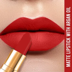 NY Bae Runway Matte Lipstick | Infused With Argan Oil | Red | Moisturising | Long Lasting | Light weight- Designer Spotlight 2 (4.5 g)