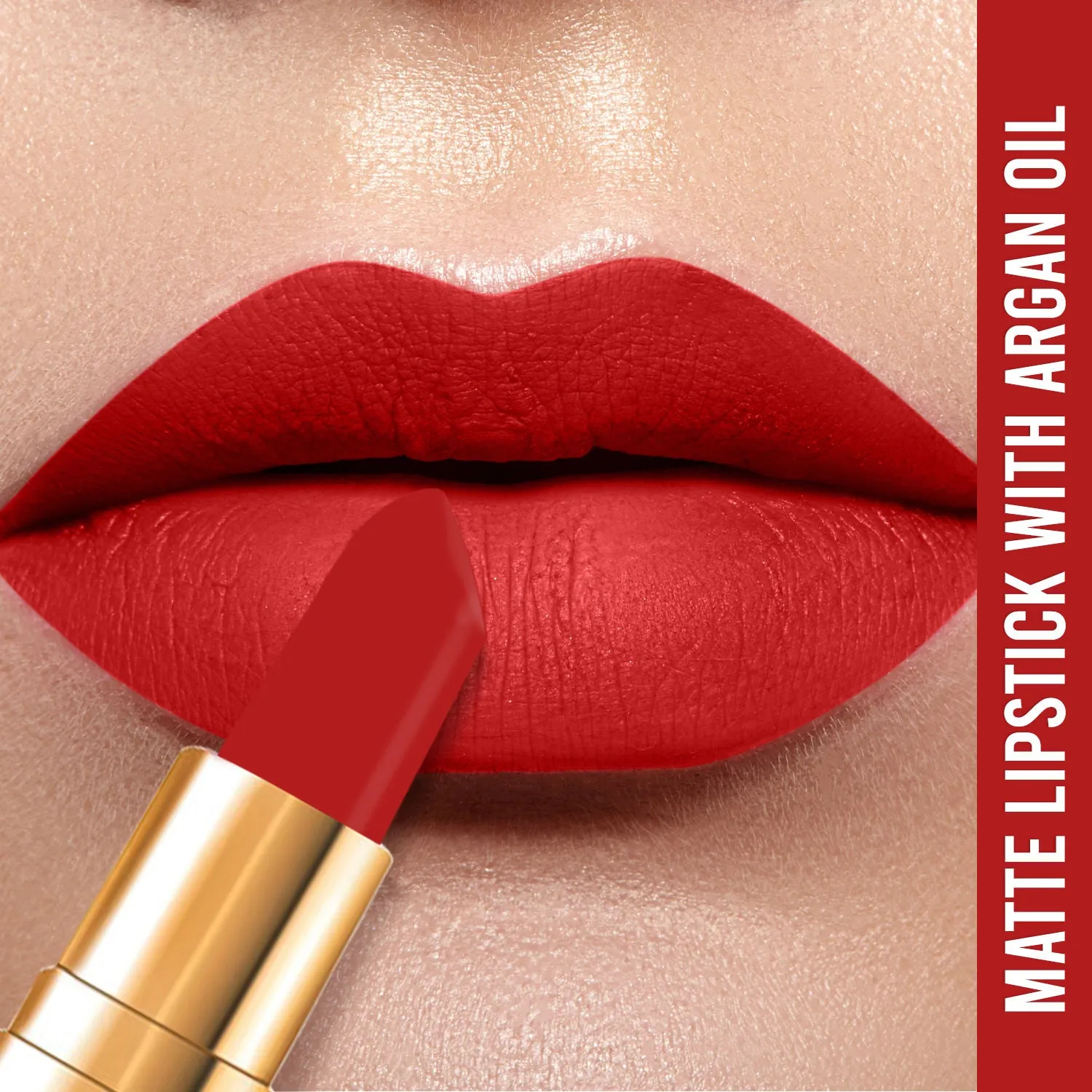 NY Bae Runway Matte Lipstick | Infused With Argan Oil | Red | Moisturising | Long Lasting | Light weight- Designer Spotlight 2 (4.5 g)