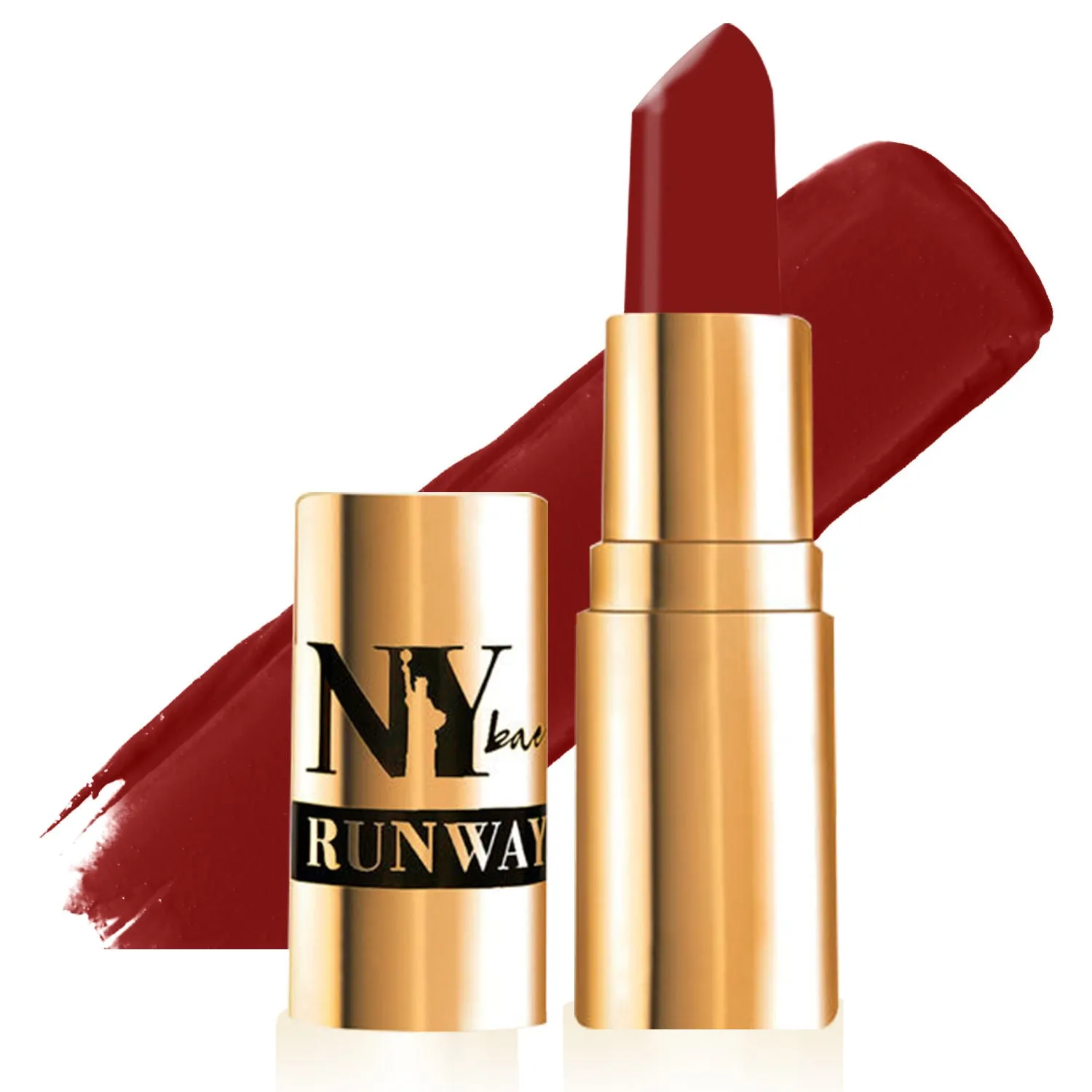 NY Bae Runway Matte Lipstick | Infused With Argan Oil | Red | Moisturising | Long Lasting | Light weight- Showstopper 5 (4.5 g)