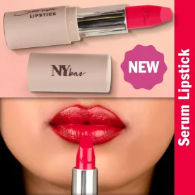 NY Bae Runway Serum Lipstick - Red Rush 12 (4.8 g) | Red | Highly Pigmented | Vitamin E & Fruit Oils | Lightweight | Non-Drying